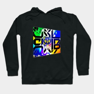 owl QR code art design Hoodie